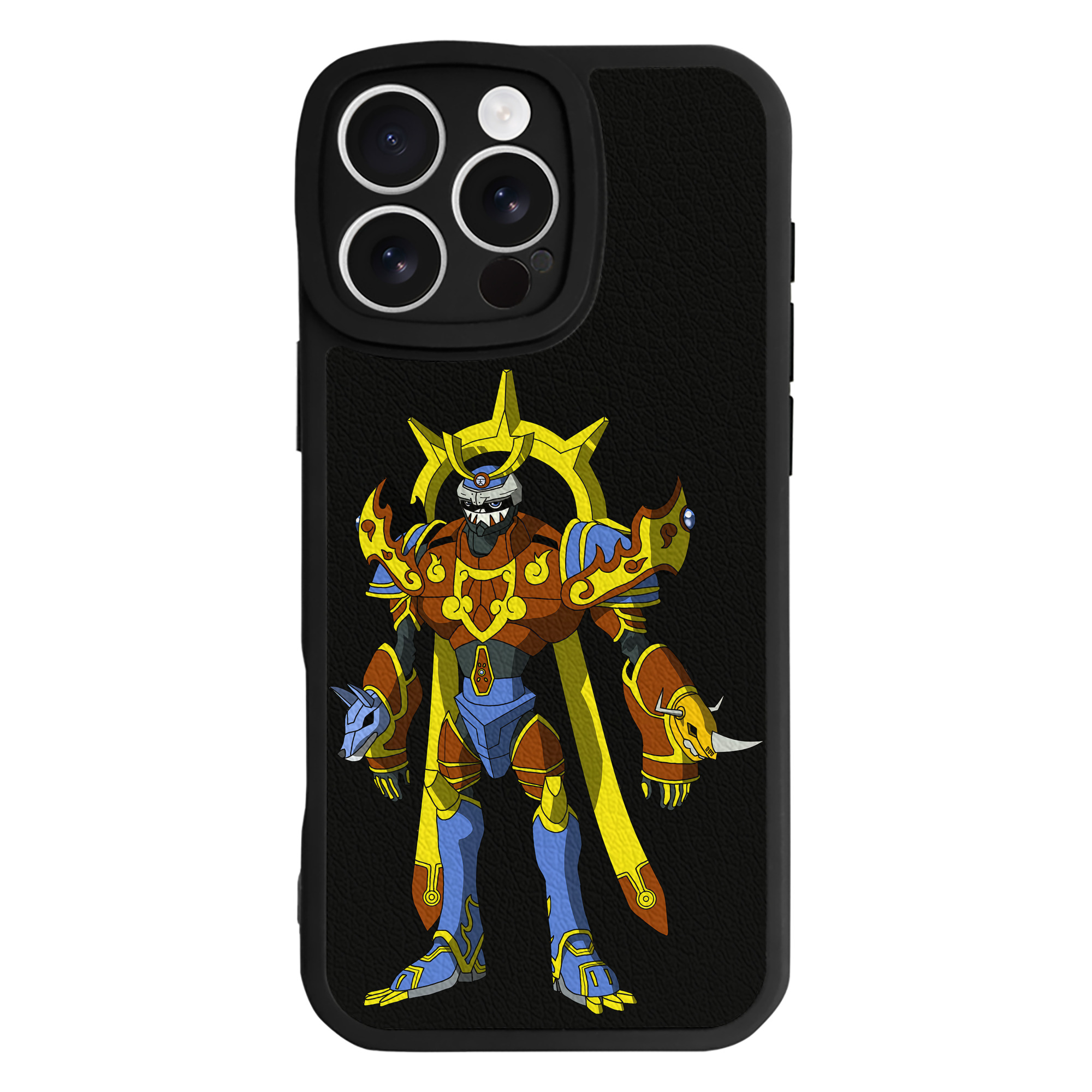 （画像用） Digimon デジタルモンスター/デジモン 【iPhone 16シリーズ対応】シリコンスマホケース（レザー調） 材質：シリコン